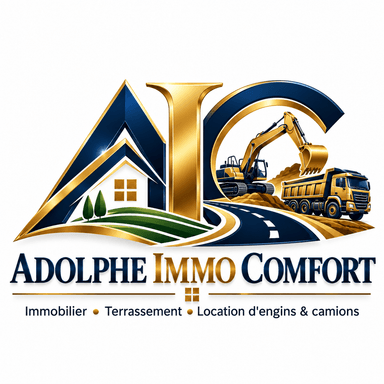 Adolphe Immo Comfort — immobilier, terrassement et location d’engins et camions